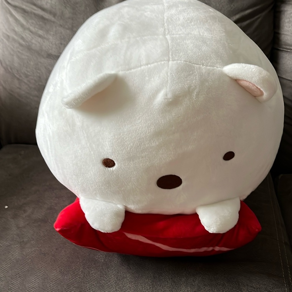 SUMIKKO GURASHI 14" SUMIKKOGURASHI SHIROKUMA MAGURO Plush Exclusive from Round 1